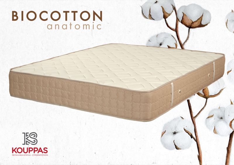 Φωτογραφία από Στρώμα Natural Biocotton Anatomic